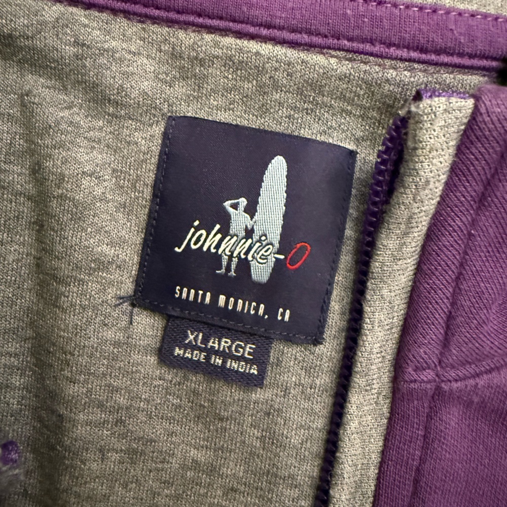 Johnnie-O Quarter Zip Pullover - Picture 2 of 4